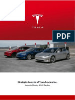 Strategic Analysis of Tesla Motors Inc.: Auconie Nicolas & Kefi Sandes