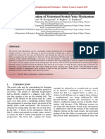 Design and Fabrication of Motorised Scotch Yoke Mechanism: R. Shanmugam, R. Srivigneesh, S. Raghav, S. Santhosh