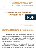 O Realismo e o Naturalismo em Portugal e No Brasil