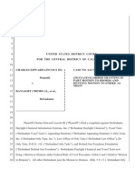 LINCOLN V DAYLIGHT CHEMICAL, Et Al. - (TENTATIVE) ORDER GRANTING IN PART MOTION TO DISMISS AND DENYING MOTION TO STRIKE AS MOOT