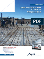 Global Roofing Solutions Bond-Dek Composite Deck: The Smart Decking People