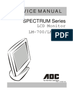 AOC Service Manual LCD LM-700A PDF