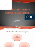 Alcătuirea Și Structura Substratului Reliefului