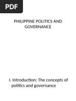 Philippine Politics and Governance 0