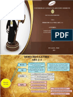 Derecho A La Vida - Exposicion