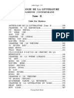 Anthologie de La Littérature Vietnamienne, 2ème Partie