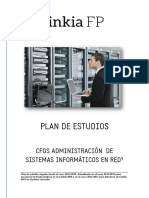 Plan de Estudios - Asir