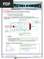 Cours - Physique - Spectre Atomique - Bac Sciences Exp (2019-2020) MR Barhoumi Mourad