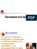 Recruitment and Selection