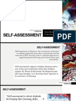 Self-Assessment: Teacher Education St. Paul University Philippines