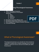 Determining Phonological Awareness 1