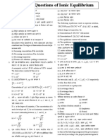 Important Questions of Ionic Equilibrium: CH Coo CH Coo