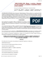 NOM-130-SSA1-1995 - Alimentos Envasados en Cierres Herméticos PDF