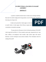 24-Modeling and Structural Analysis of Go-Kart