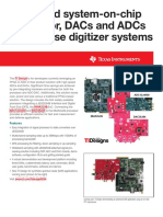 Optimized System-On-Chip Processor, Dacs and Adcs For Defense Digitizer Systems