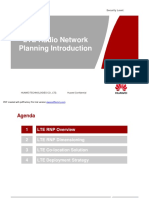 LTE Radio Network Planning Introduction PDF