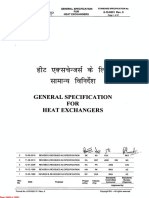 6-15-0001 - General Specification For Heat Exchangers PDF