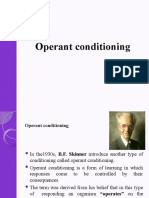 Operant Conditioning