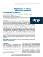 System Design and Optimization of In-Route Wireless Charging Infrastructure For Shared Automated Electric Vehicles