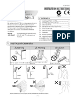 OPTEX HX40 Manual