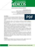 Enfoque Del Paciente Con Convulsiones en El Servicio de Urgencias