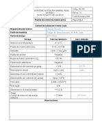 Planilla de Control de Proceso