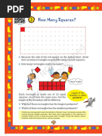 How Many Squares?: Red The Draw Here