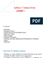 Java Database Connectivity (JDBC)