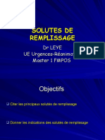 Solutes de Remplissage