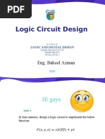 Lab 03 - Logic Circuit Design PDF