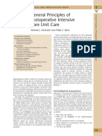 General Principles of Postoperative Intensive Care Unit Care