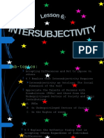 INTERSUBJECTIVITY (Final)