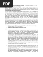 Alvin Patrimonio vs. Napoleon Gutierrez: (Patrimonio v. Gutierrez, G.R. No. 187769, (June 4, 2014), 735 PHIL 146-166)