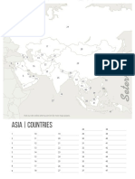 Asia Countries Quiz PDF