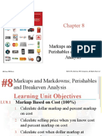 Markups and Markdowns: Perishables and Breakeven Analysis