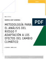 NAG 4000 Adaptación Cambio Climático