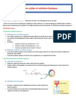 Les Acides Et Les Bases - 3 AC