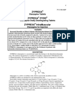 Zyprexa: Olanzapine Tablets