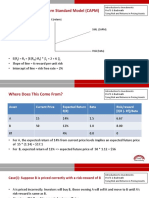 Risk and Expected Return Standard Model (CAPM)