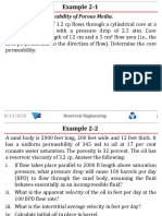 Calculation of Permeability of Porous Media.: Reservoir Engineering