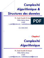 Cours Complexité - Structures Données - Chap1