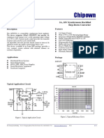 Chipown: 3A, 18V Synchronous Rectified Step-Down Converter