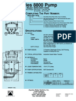 Aquatec 8800 High Flow Booster Pump Spec PDF