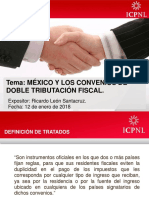 18 01 12 Mexico y Los Convenios de Doble Tributacion