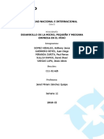 Desarrollo de La Micro y Pequeña Empresa en El Perú