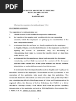 Suggested Answers To The 2016 Bar Examinations IN Labor Law: What Are The Requisites of A Valid Quitclaim? (5%)