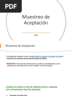 Muestreo Aceptación PDF