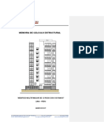 Memoria de Calculo Estructural 12 Pisos Con 4 Sotanos