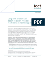 Long-Term Aviation Fuel Decarbonization: Progress, Roadblocks, and Policy Opportunities