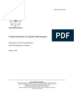 Content Standards For Digital Orthoimagery: Subcommittee On Base Cartographic Data Federal Geographic Data Committee